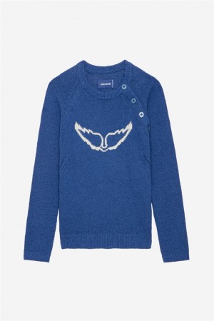 Deep Sea Zadig And Voltaire Regliss Wing Jumper | ZV-256422